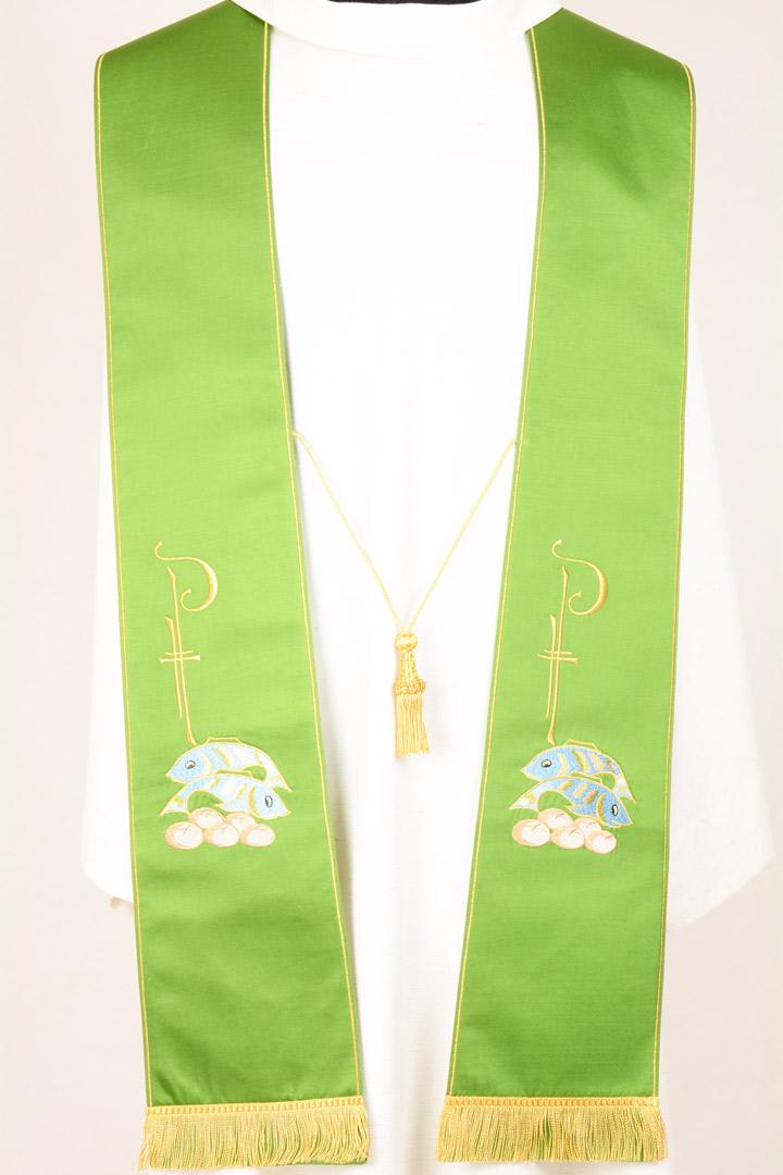 Stola S10 M0 Verde - Faille Misto Lana