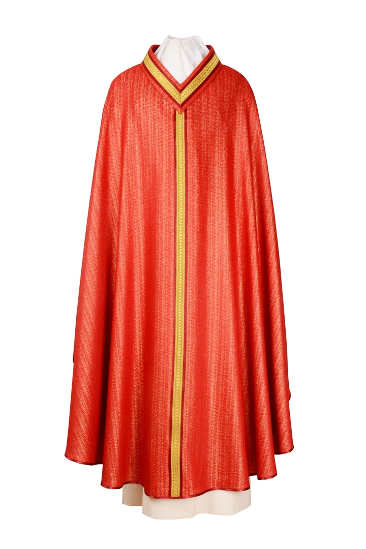 Casula Gesuita CGES Rossa Lana Viscosa