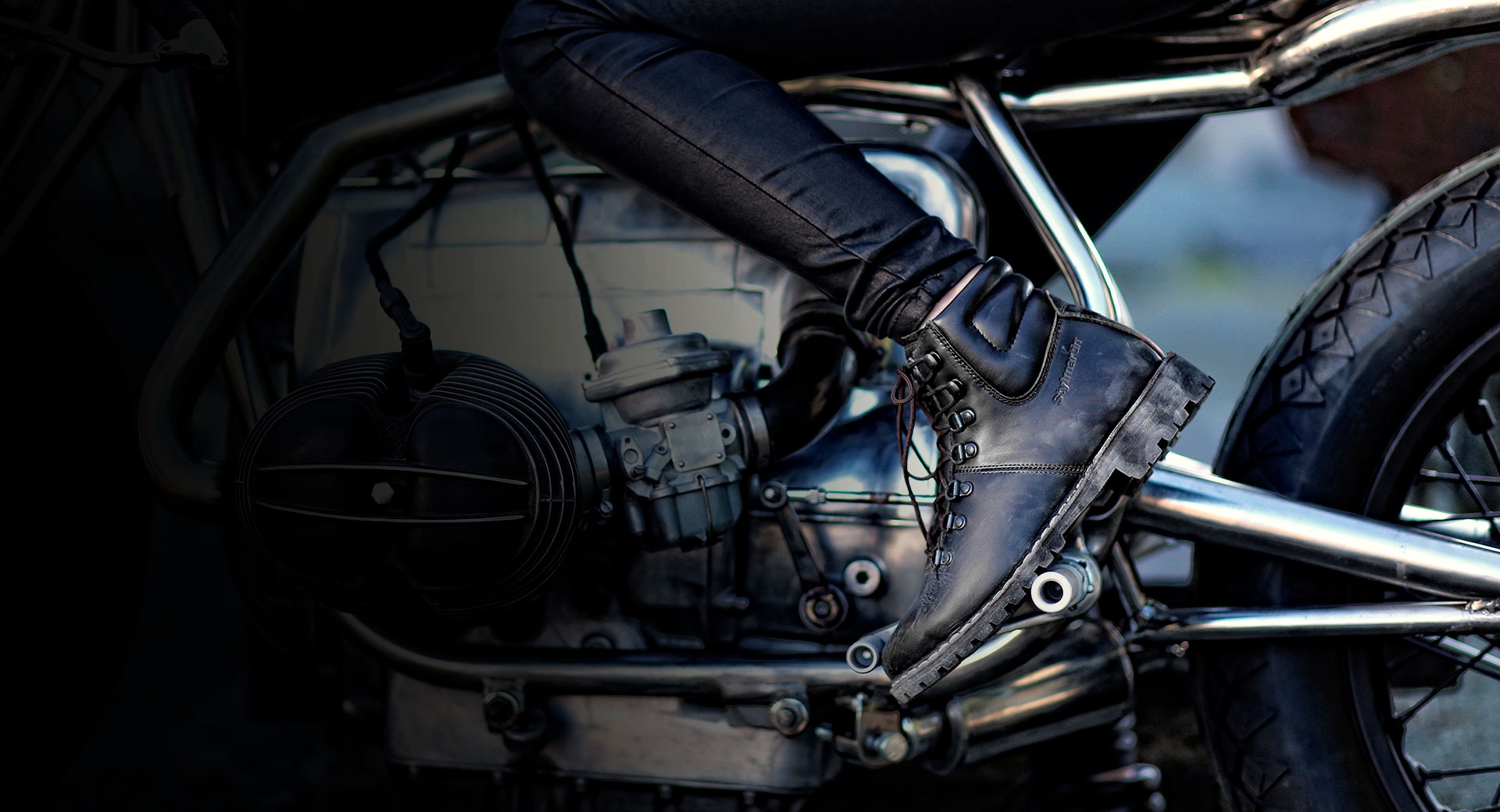 stylish motorcycle shoes
