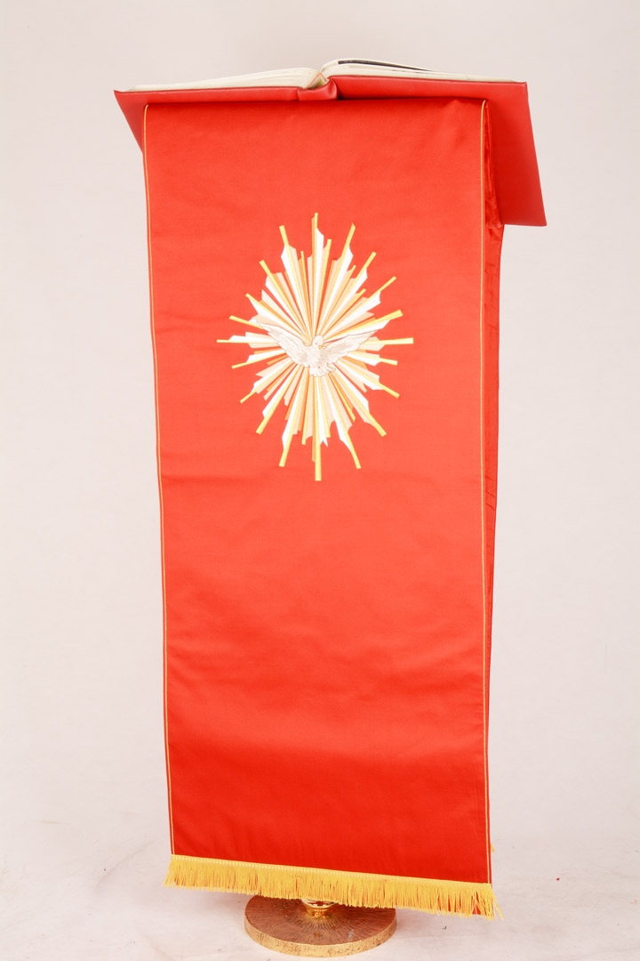 Copri Ambone 14 MA Colomba - Rosso - 50 x 260 cm