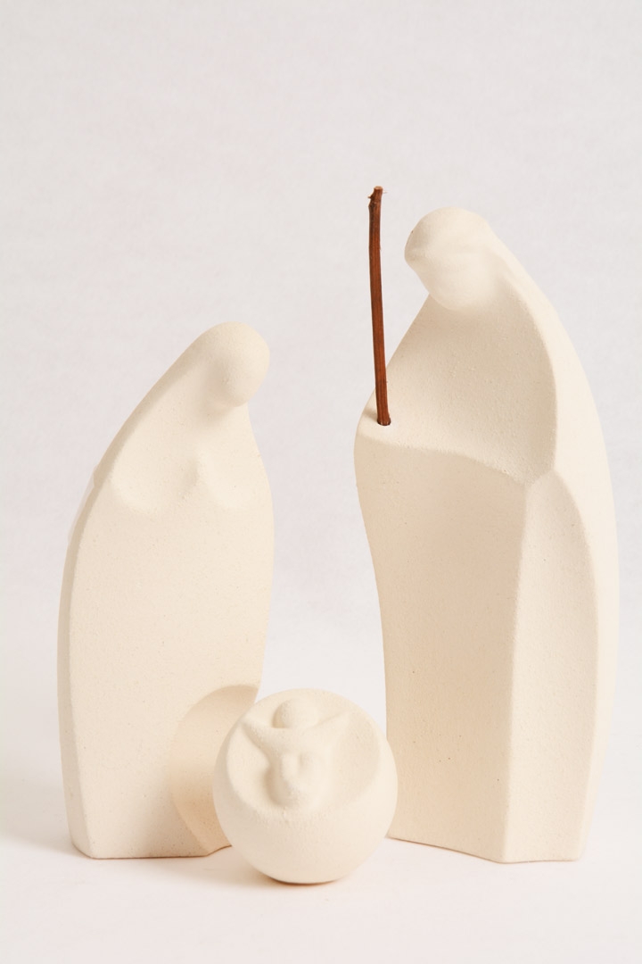 Presepe in Creta Refrattaria h 16 cm LP07643