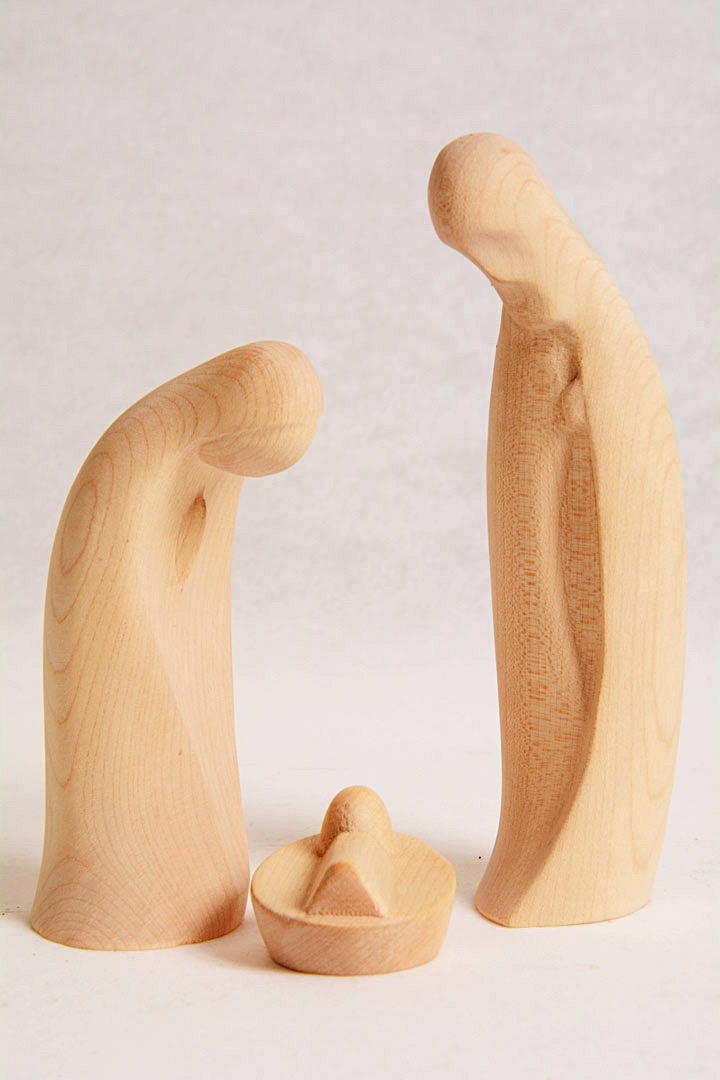 Natività Moderna in Legno 15 cm 1700513N