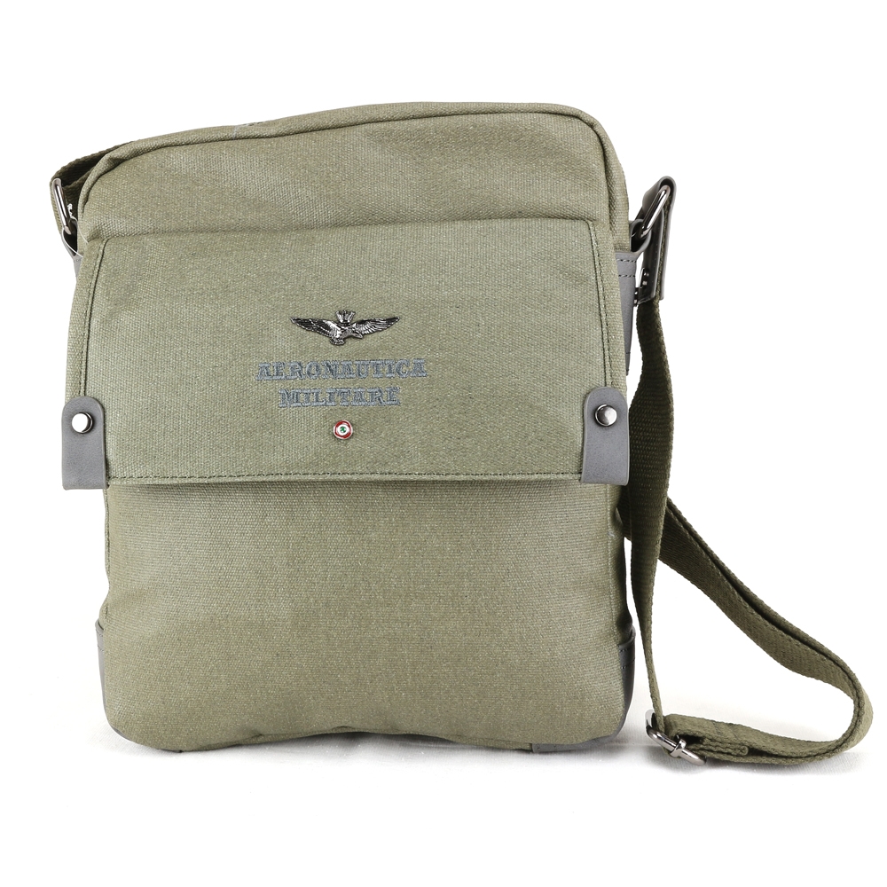 Shoulder bag Aeronautica Militare CITY AM 332 KAKI LaBorsetteria