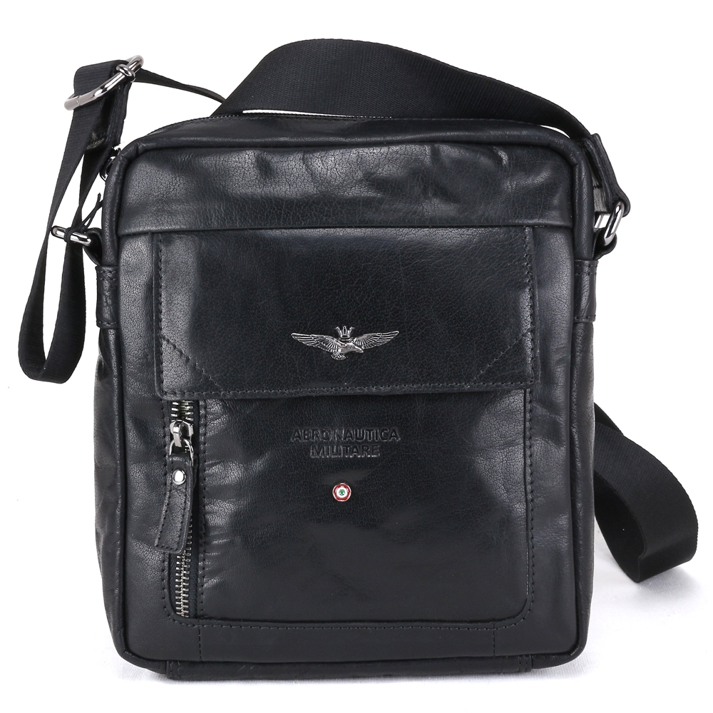 Borsa a tracolla Aeronautica Militare VINTAGE AM-303 NERO