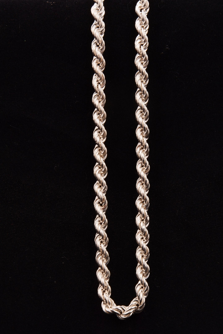 Catena per Croce Pettorale in Argento 7748 cm 90