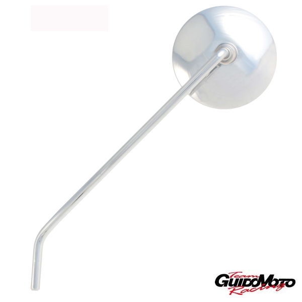 Specchietto Retrovisore Sinistro Cromato Per Piaggio Vespa PX - Originale Con Freni A Disco