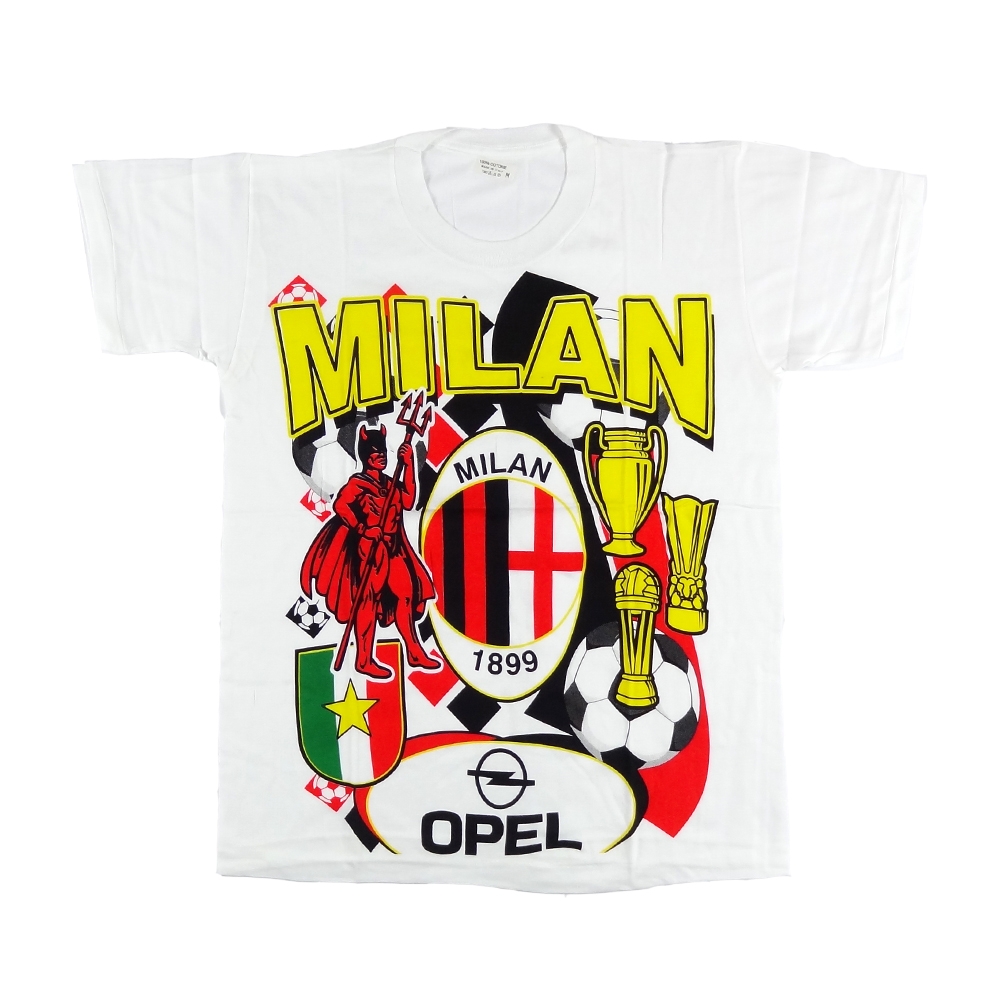 1996 Ac Milan T Shirt New S M XL