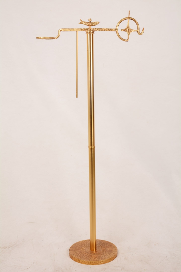 Porta Turibolo Bronzo Dorato GALF207