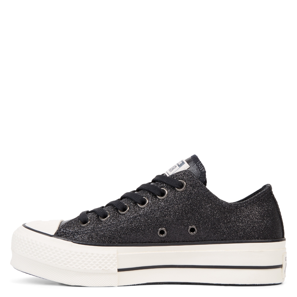 chuck taylor all star shiny metal platform low top