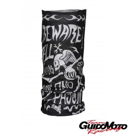 SCALDACOLLO ACERBIS BIANCO E NERO SP CLUB RUSH