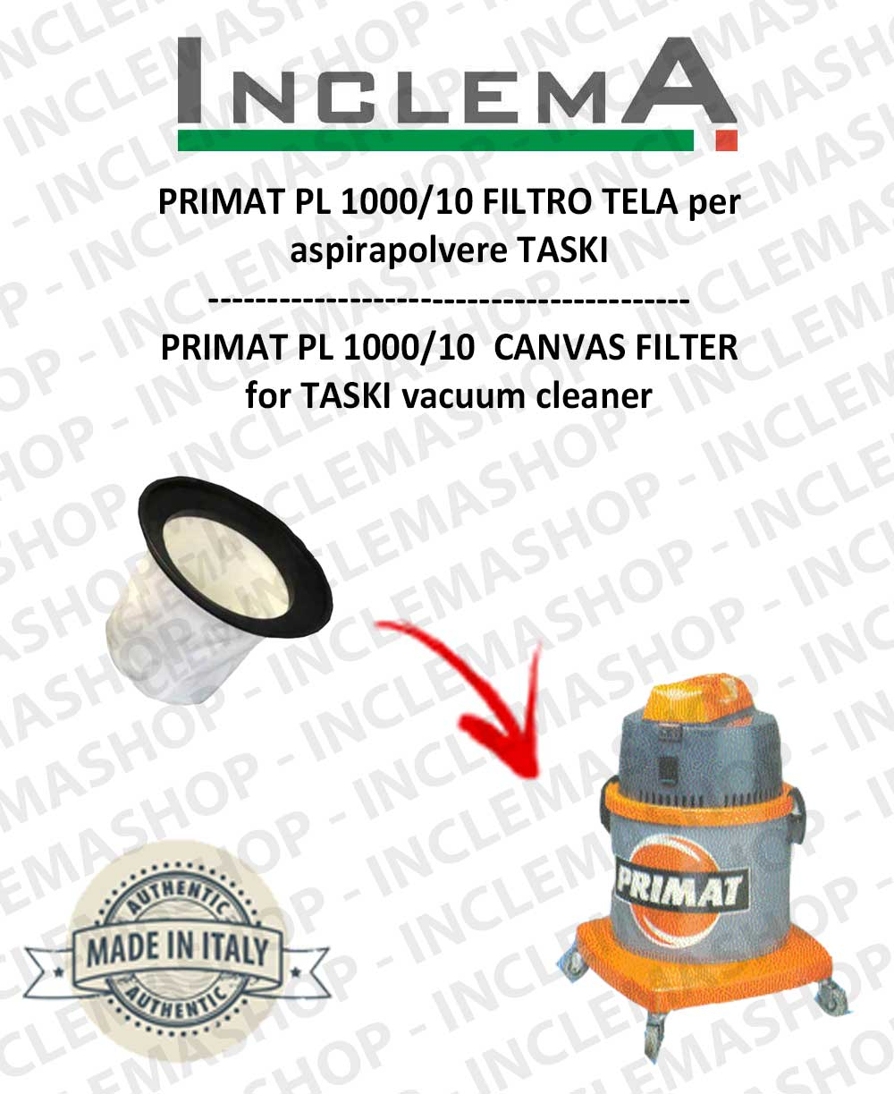 Filtro Tela Per Aspirapolvere Taski - PRIMAT PL 1000/10 - Diametro 33.5cm - Foto 5