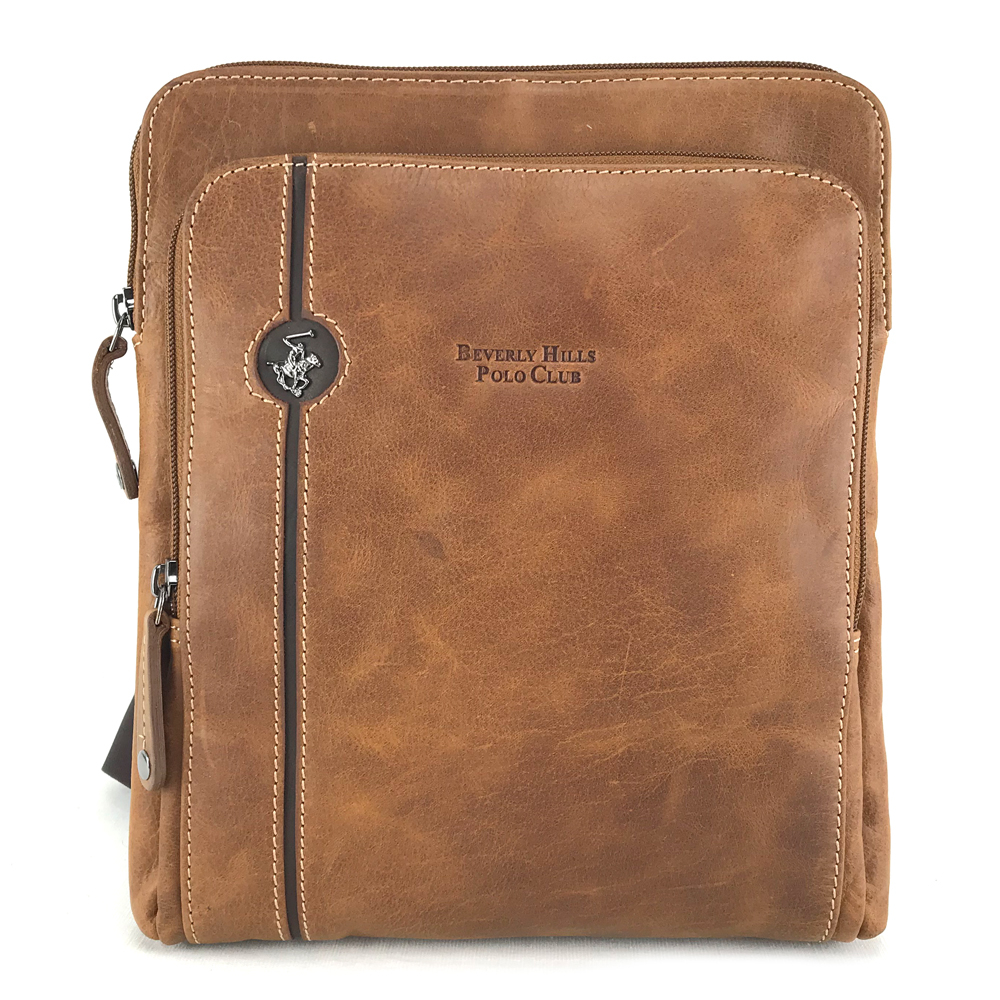 Shoulder bag Beverly Hills Polo Club EXPLORE BH-381 BRANDY