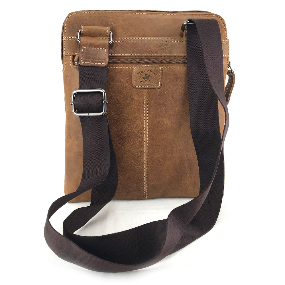 Umhängetasche Beverly Hills Polo Club EXPLORE BH-381 BRANDY