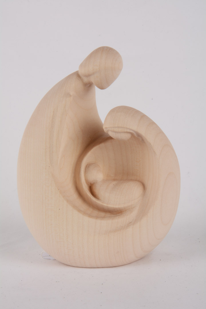 Natività Moderna in Legno naturale 17031