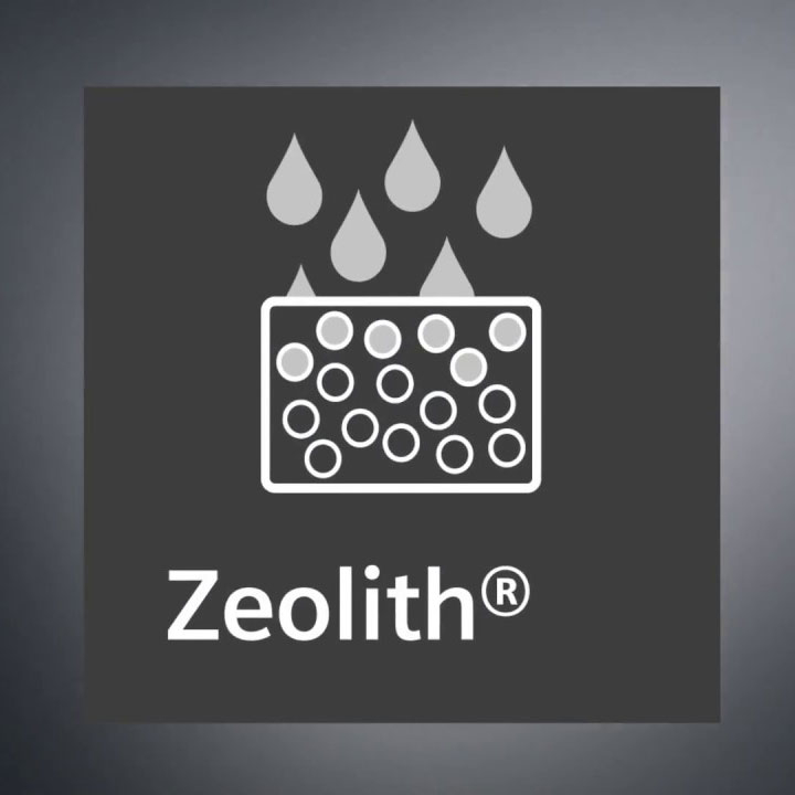 Lavastoviglie Il sistema di asciugatura Zeolite Supermedia