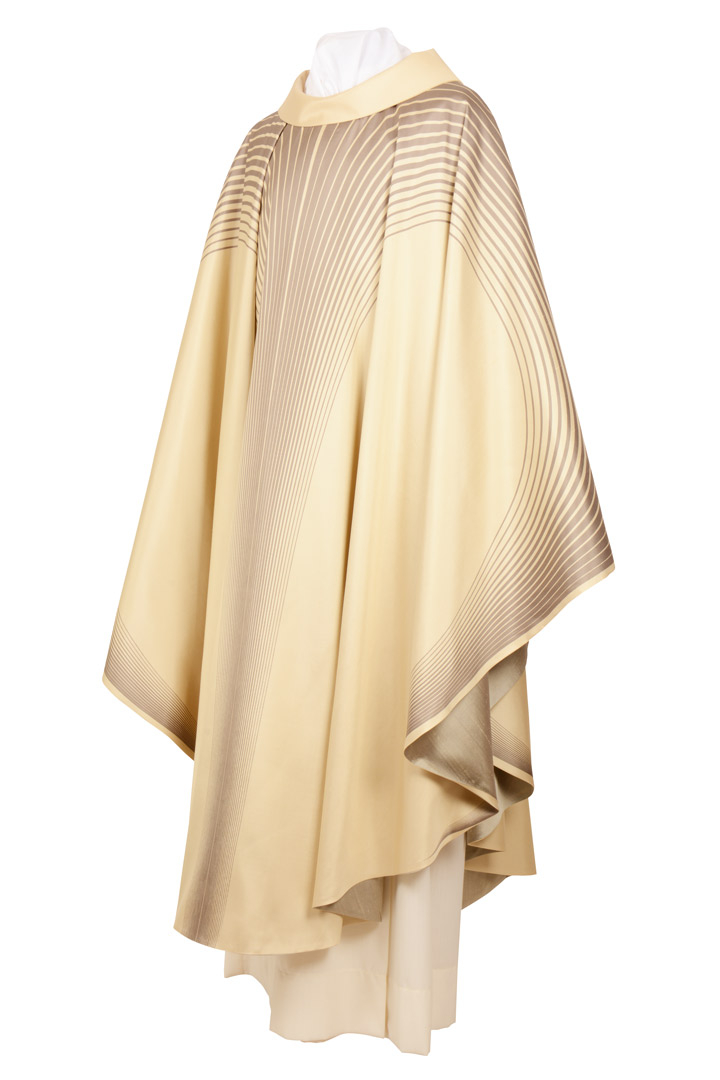 Casula Angelica CSER17 bianco Seta Foderata