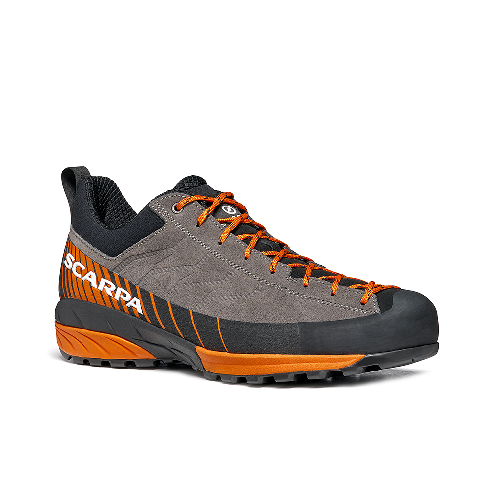 Mescalito titanium/arancione - scarpe da avvicinamento per la montagna |  Scarpa