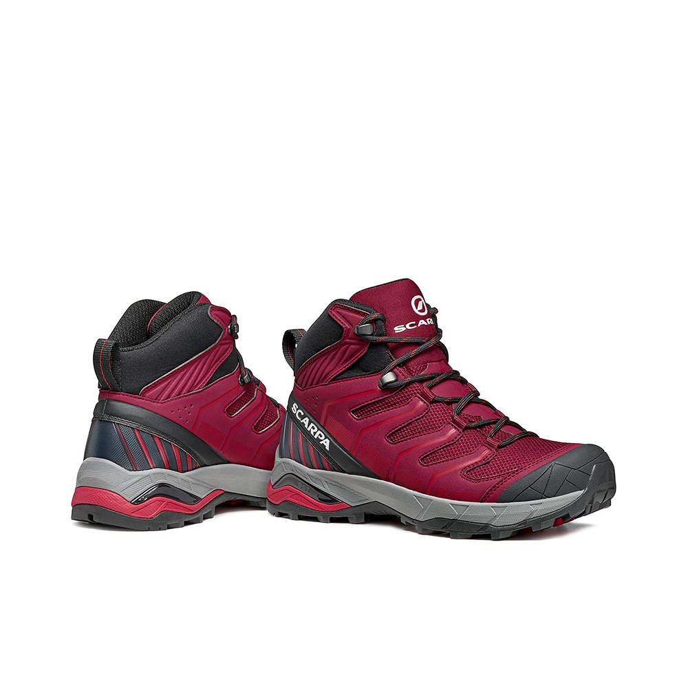 Maverick Mid Gtx Woman Gray Plum Scarpe Da Hiking