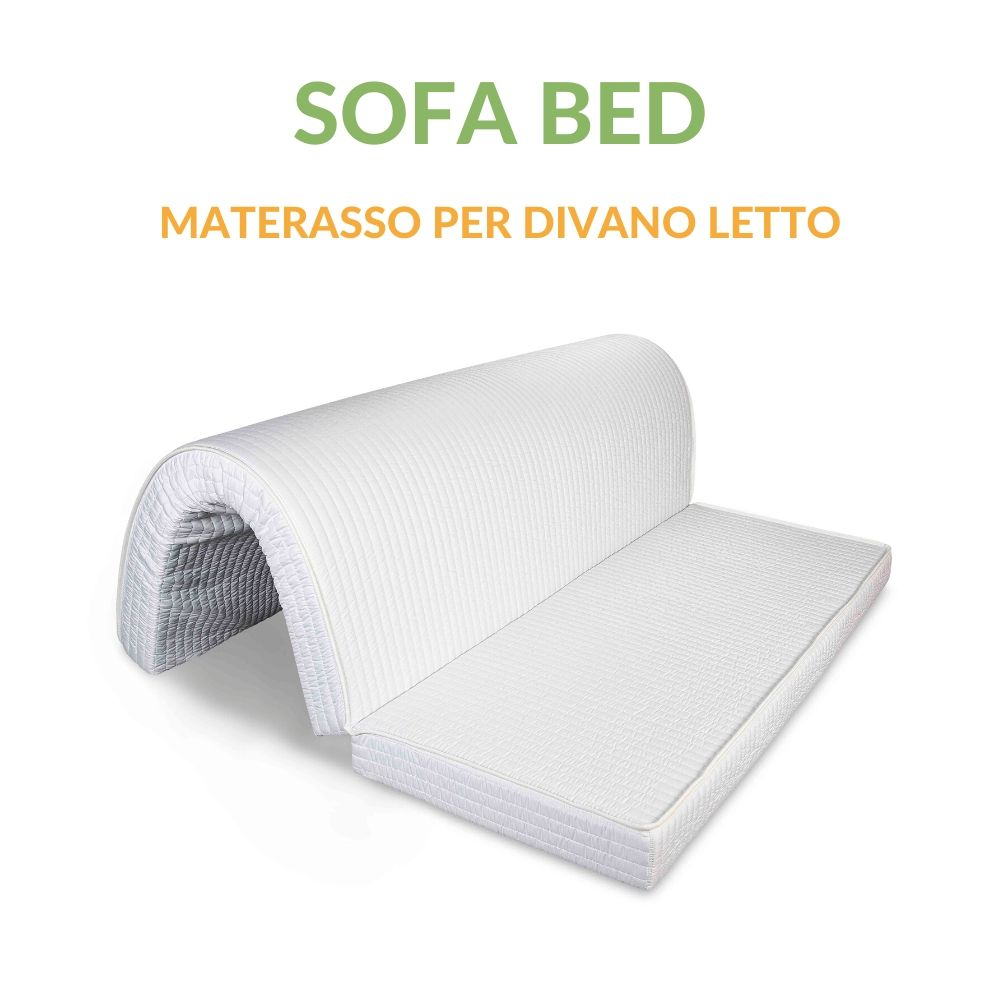 Materasso Waterfoam Per Divano Letto Pieghevole Alto 10 Cm Sofa Bed