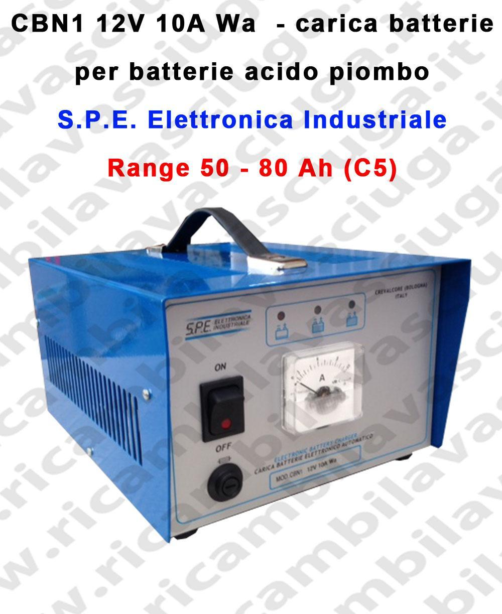 Caricabatterie per batterie al piombo acido 12 A