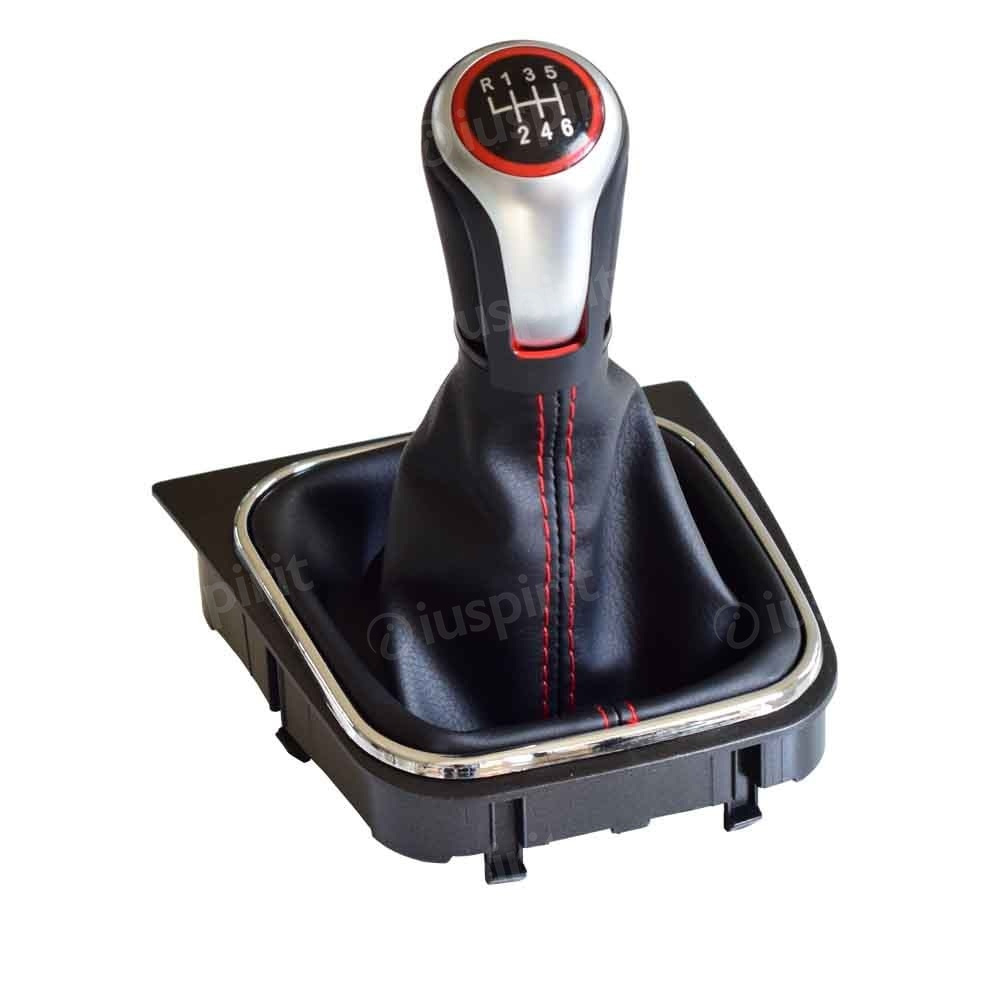 Pomello Leva Cambio 5 Marce Con Cuffia In Pelle Per VW Passat B5 3B 3BG 2000-2005 – Ricambio OE 3B0711113