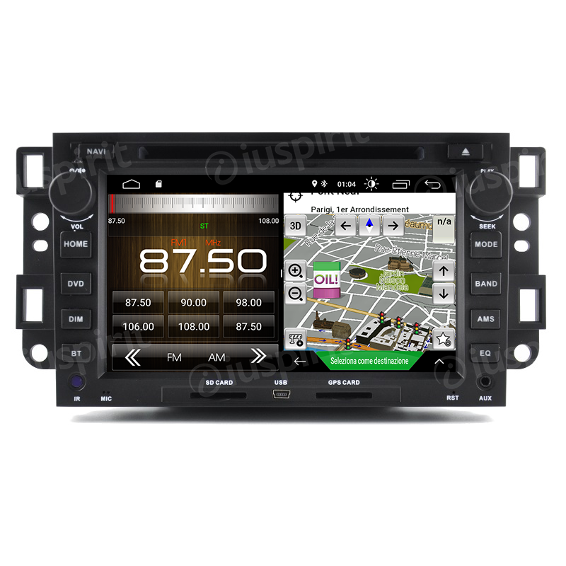 ANDROID 10 autoradio 2 DIN navigatore per Chevrolet