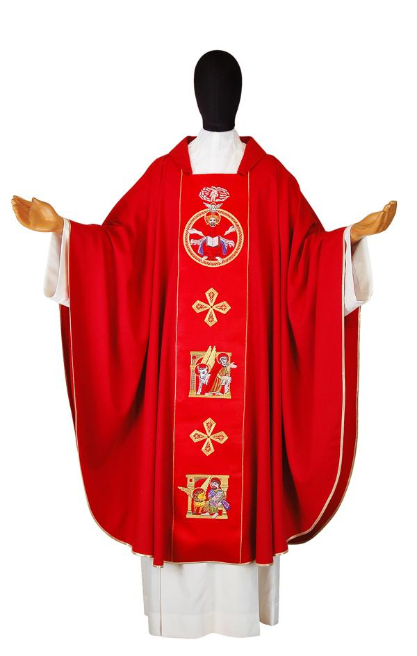 Casula C104 Rossa Sallia di Pura Lana