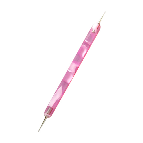 Dotter Pink Nail Art