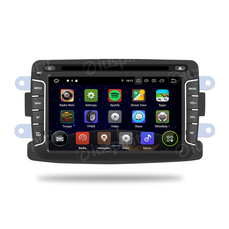 ANDROID 10 Autoradio Navigatore Per Dacia Duster Logan Sandero Dokker 