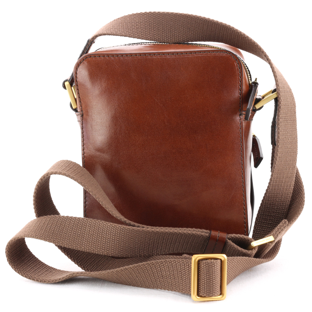 The Bridge Story Uomo sling bag with 3 outer pockets