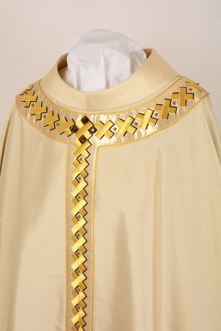 Casula Bianca C193 Seta Foderata