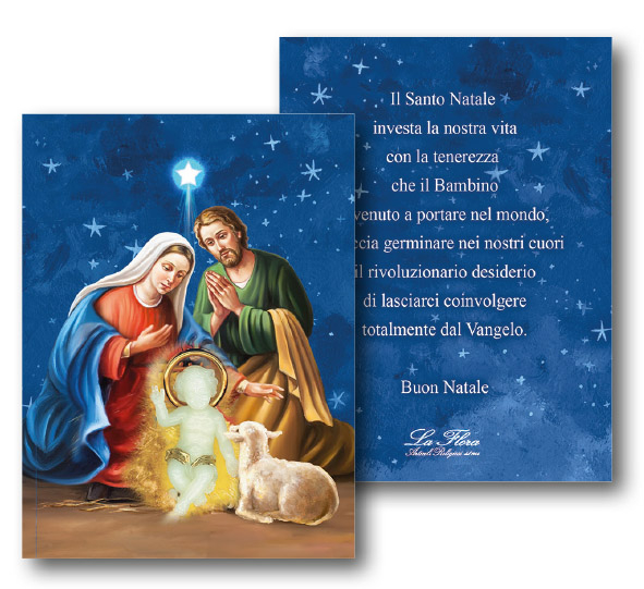 Buon Natale Cartolina Anni 60 Gesu Bambino Cometa Angeli Biglietti Auguri Chiesa Ebay