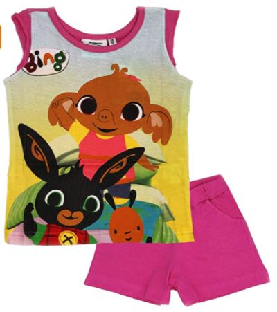 Completo bambina t-shirt + Pantaloncini