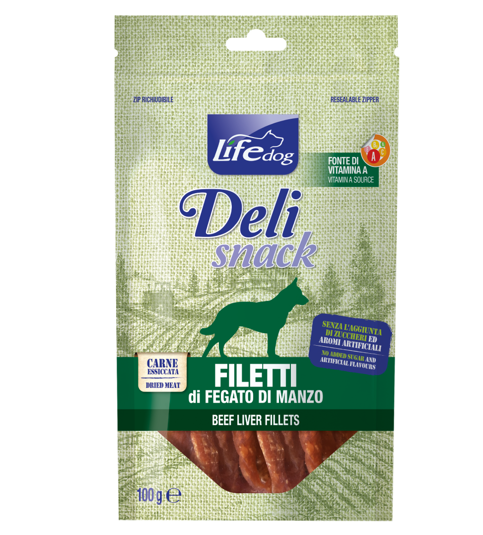 LifeDog - Deli Snack - Filetti Essiccati - 100gr