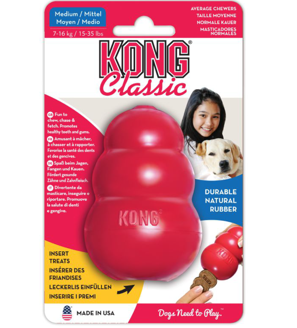 Kong Goodie Bone Small Gioco Osso Rosso per Cane