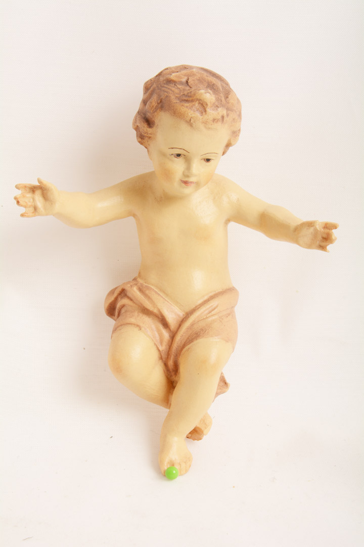 Gesù Bambino Dolfi Legno 12 cm