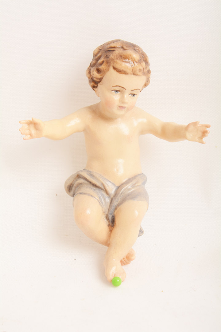Gesù Bambino Dolfi Legno 10 cm