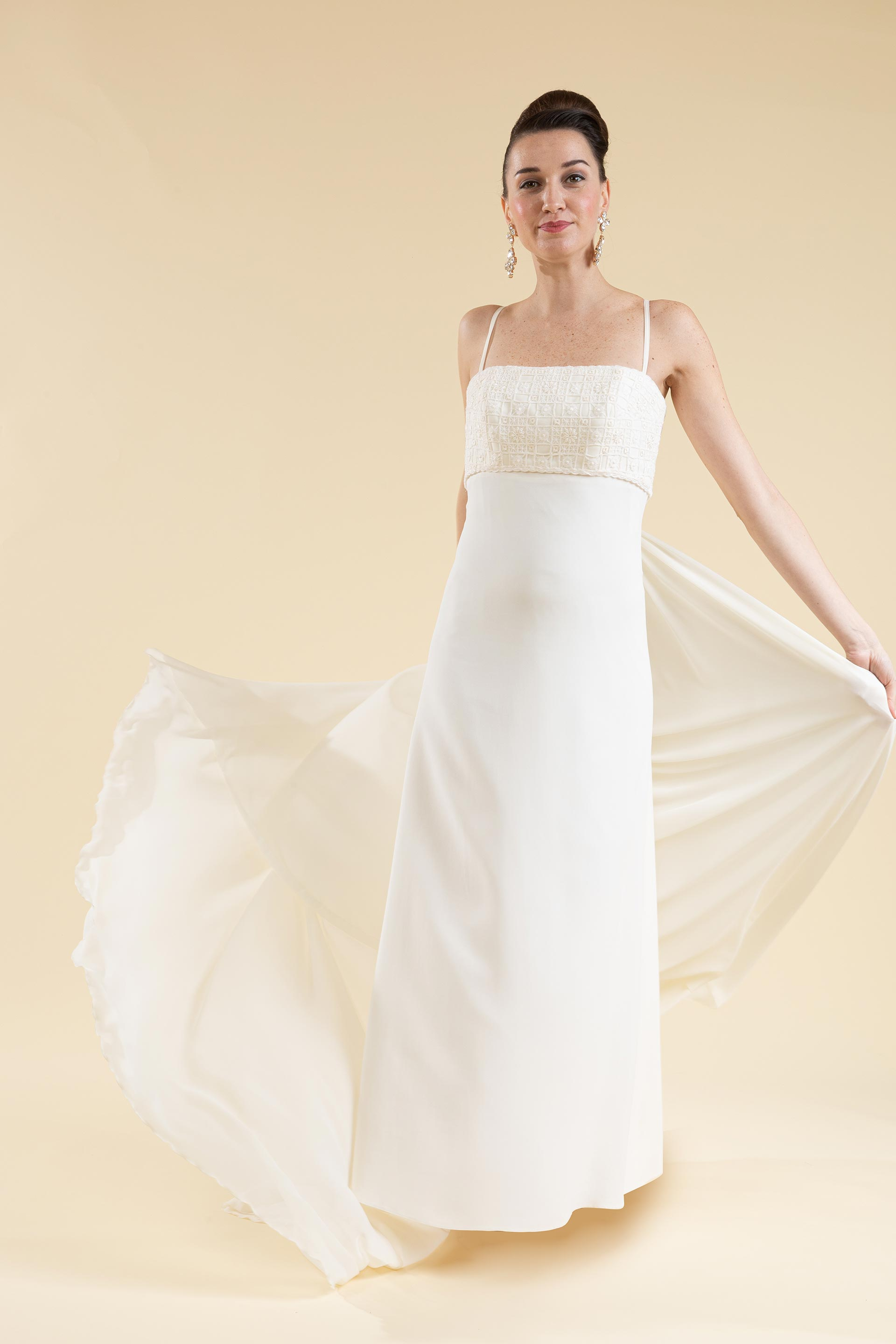 Vestito da sposa stile on sale impero