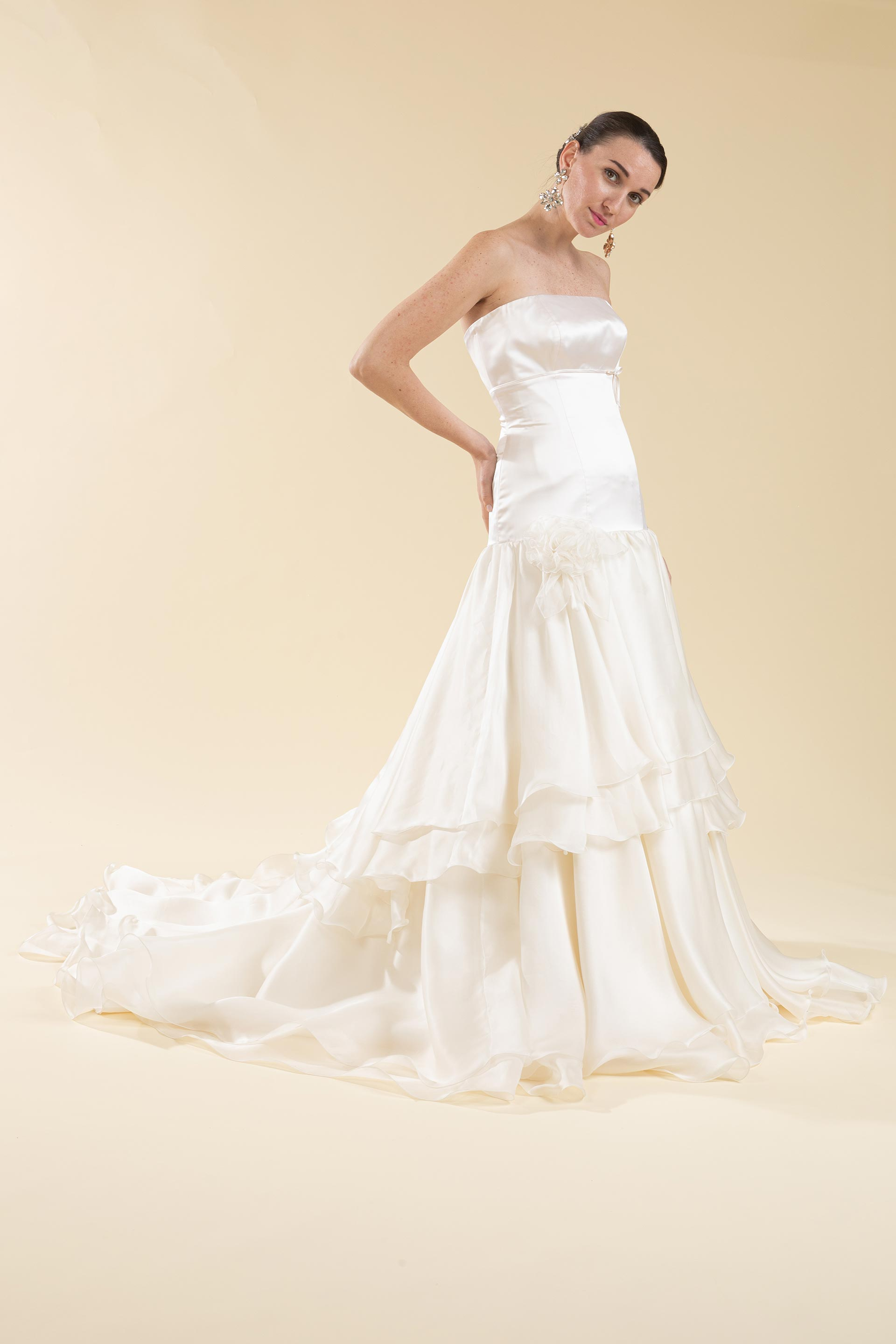 Abito da hot sale sposa liscio