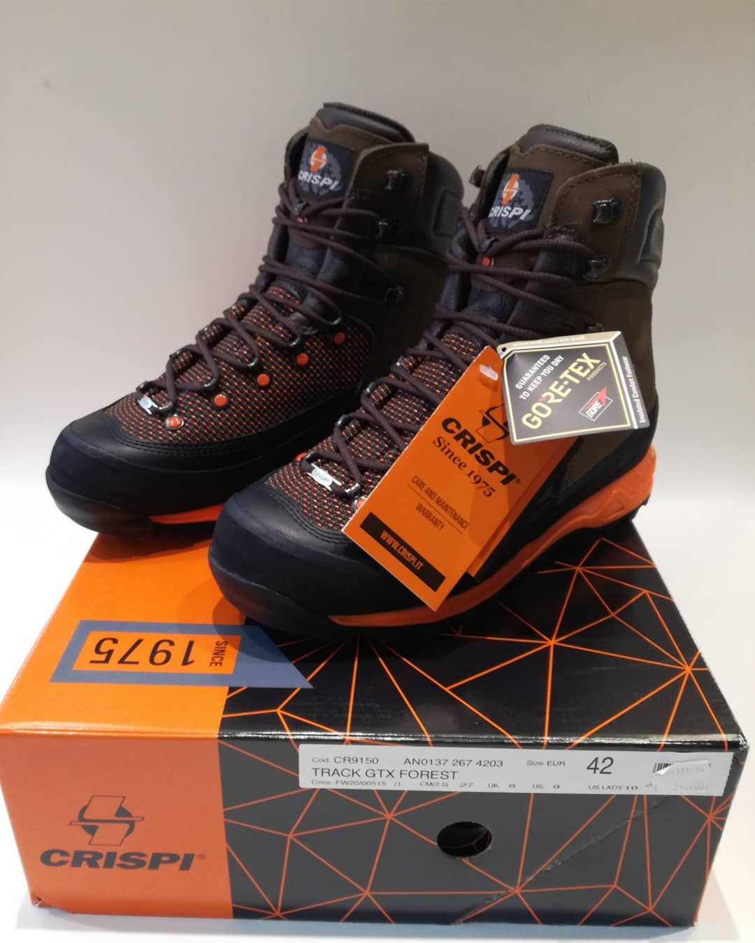 SCARPE CRISPI TRACK GTX FOREST