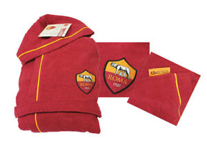 Accappatoio Roma Adulto misura M - L - XL - XXL Prodotto ufficiale