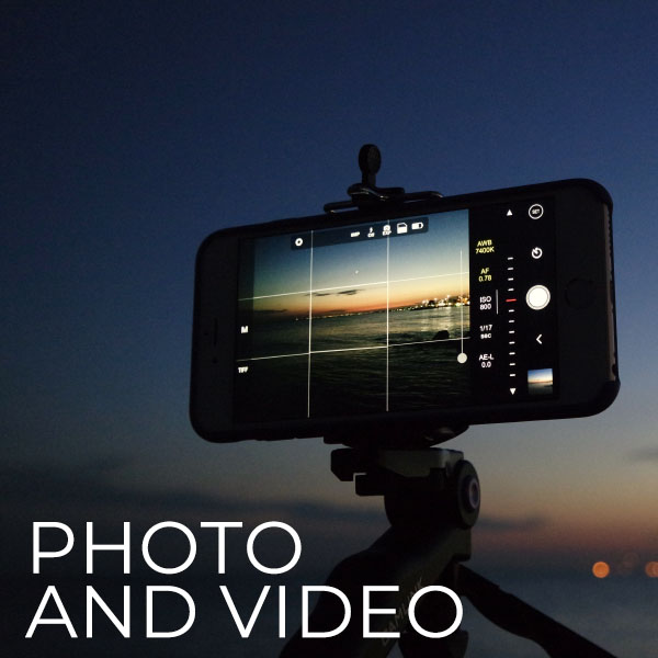 photo and video