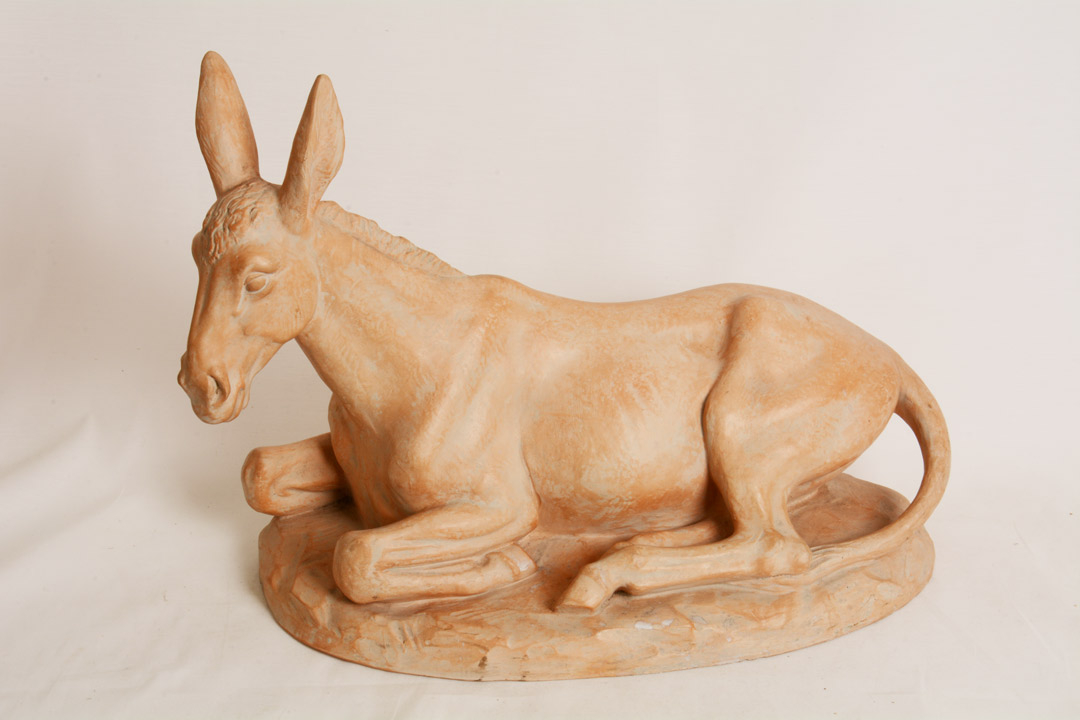 Asino in Terracotta 40x20 cm