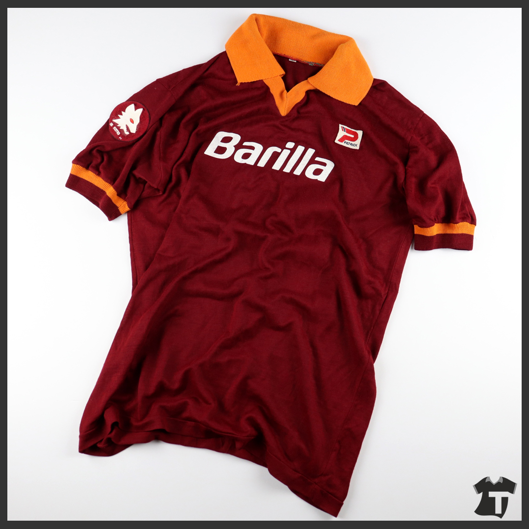 1982-83 As Roma Maglia Home