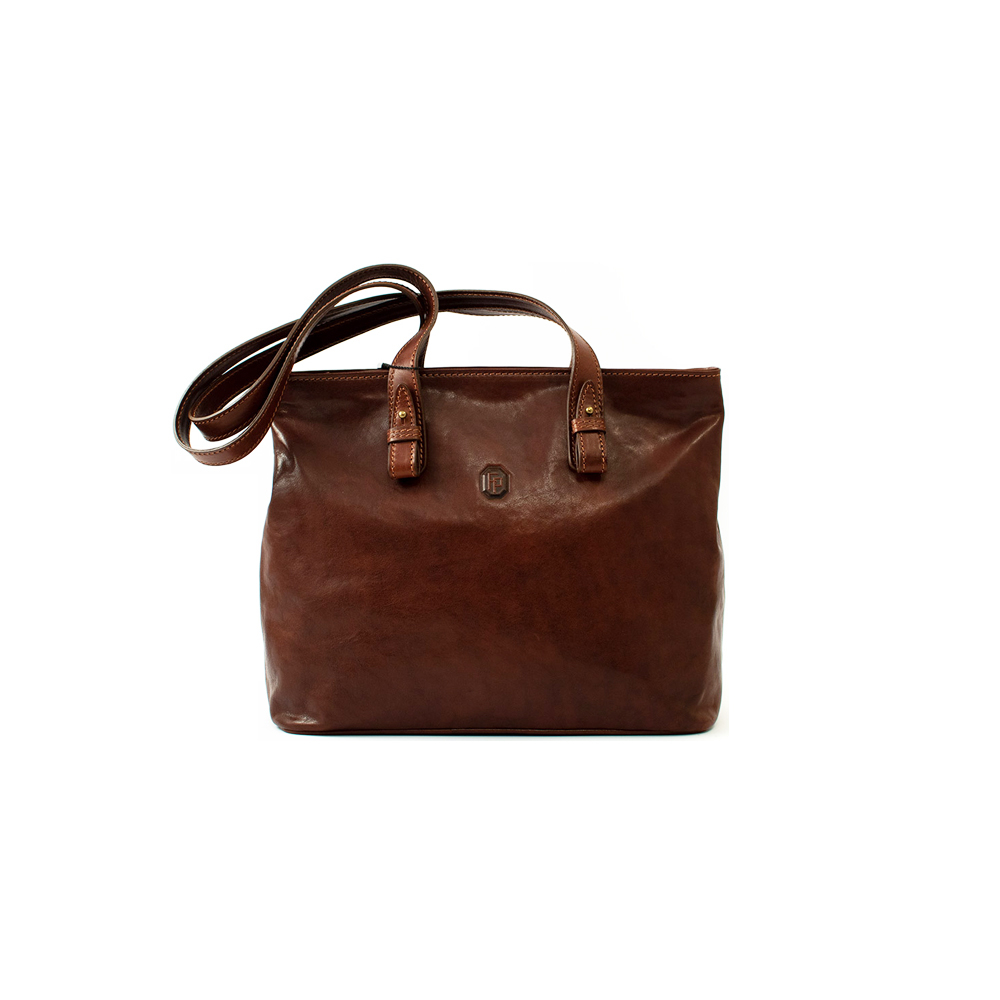 Toscana Borse Cuoio Fiorentino Borsone In Pelle Italiana Fatto A