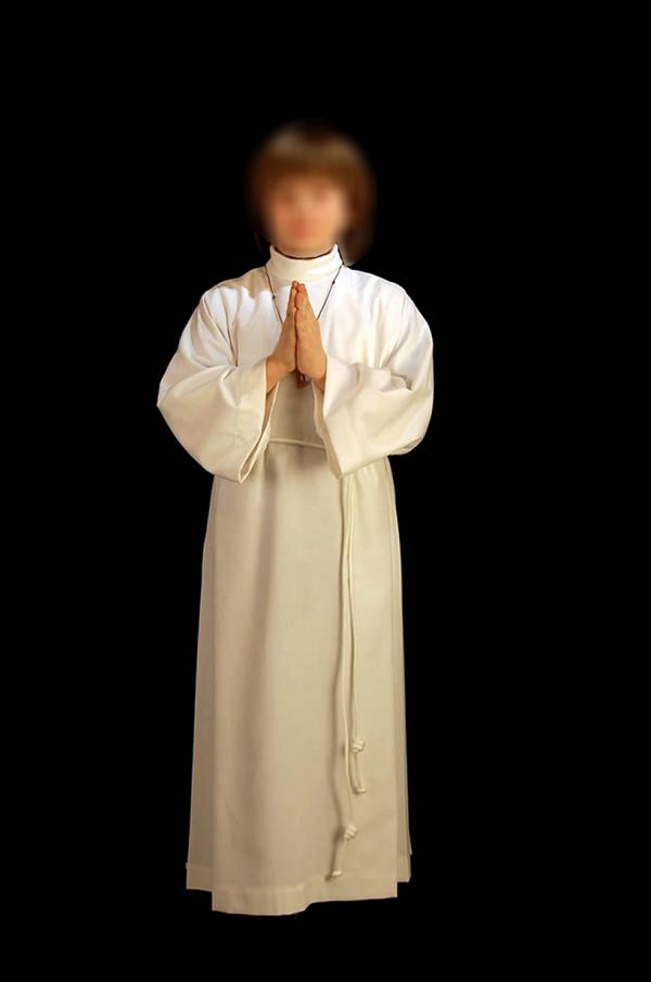 Tunica per Prima Comunione Modello Benedetto
