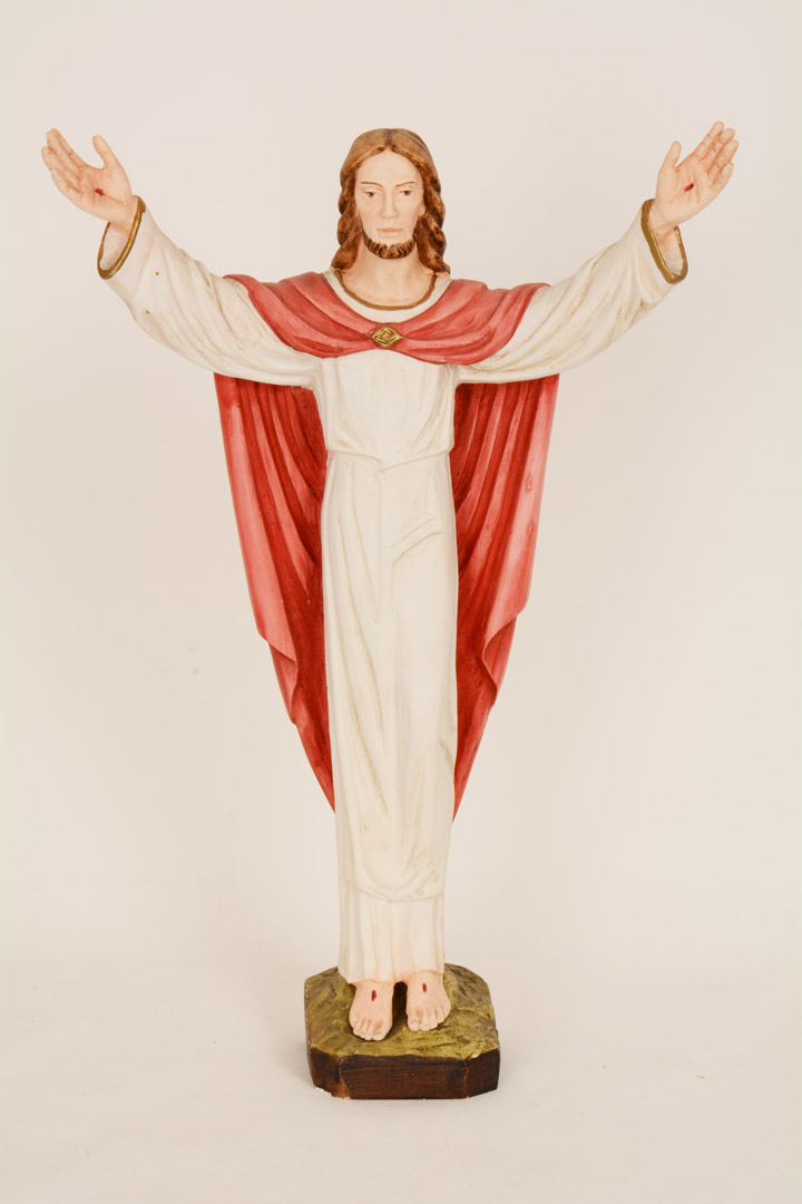 Statua Cristo Risorto h 32 PASQ612