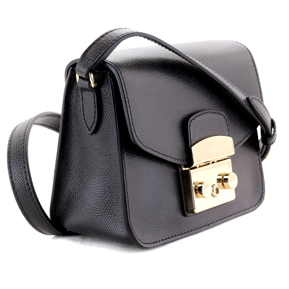 Furla metropolis discount shoulder bag onyx