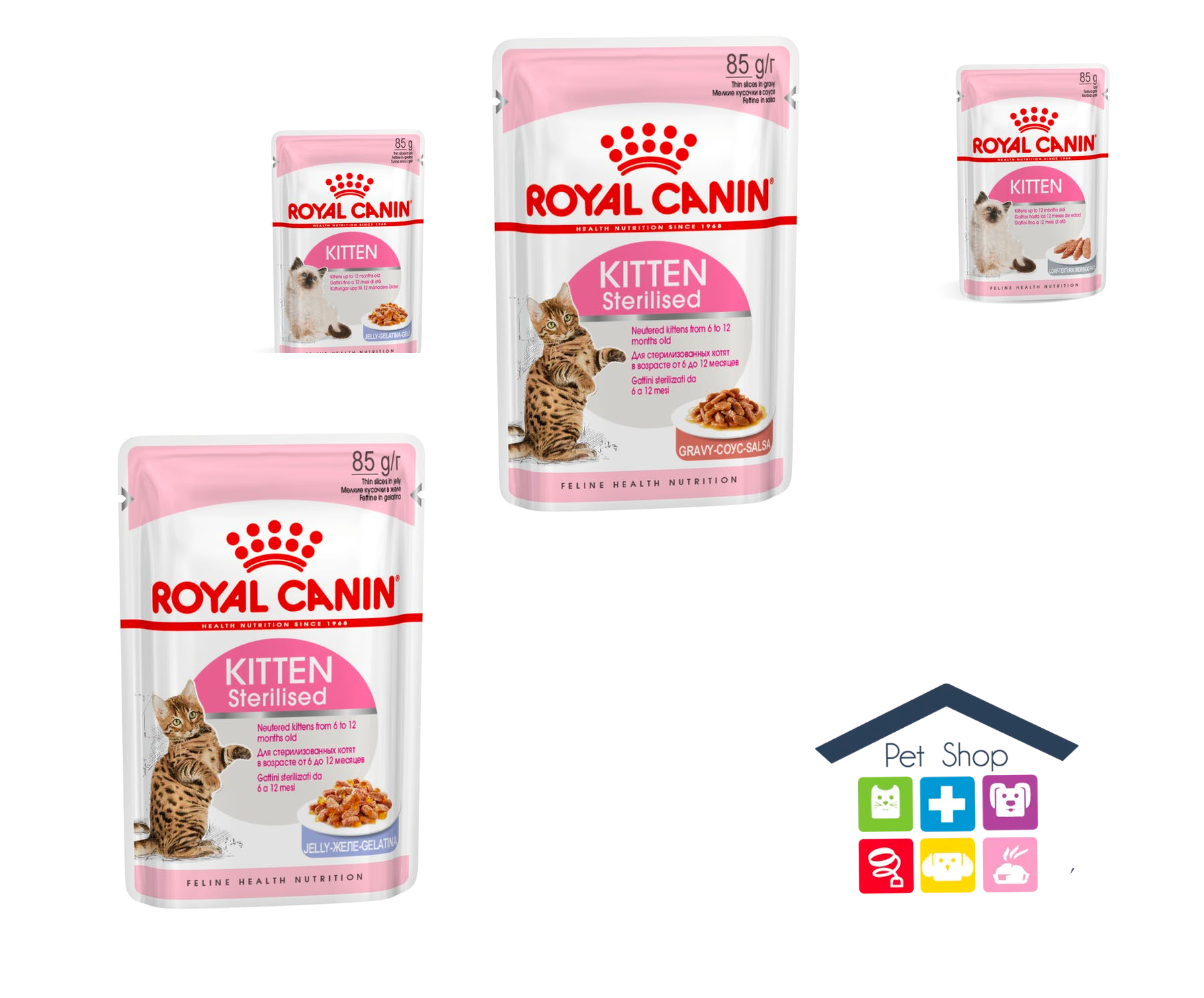 Royal Canin Sobre Sterilised Gelatina Feline 85 gr.