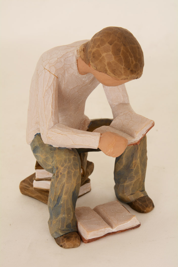 Statuetta Willow Tree Di Susan Lordi - Scultura In Resina Emotiva, 10 Cm, Confezione Regalo - Foto 9